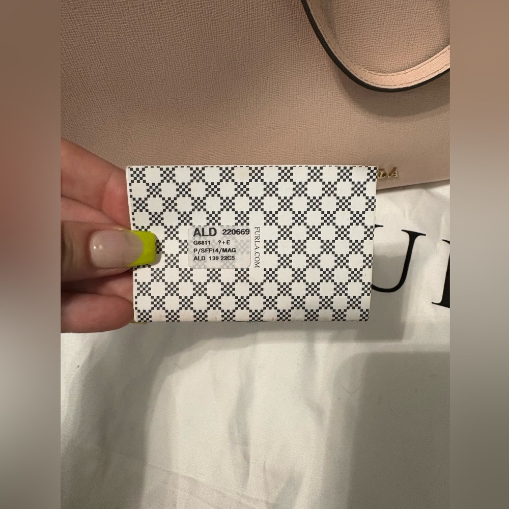 Furla Pink Tote Bag - Picture 12 of 13